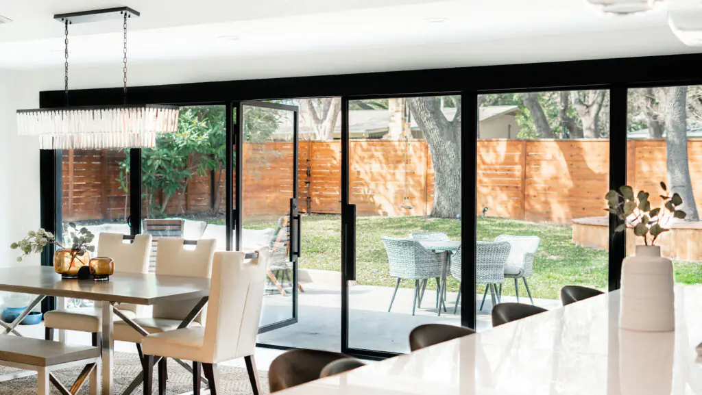 Colonial Iron Doors iron project sliding door with window