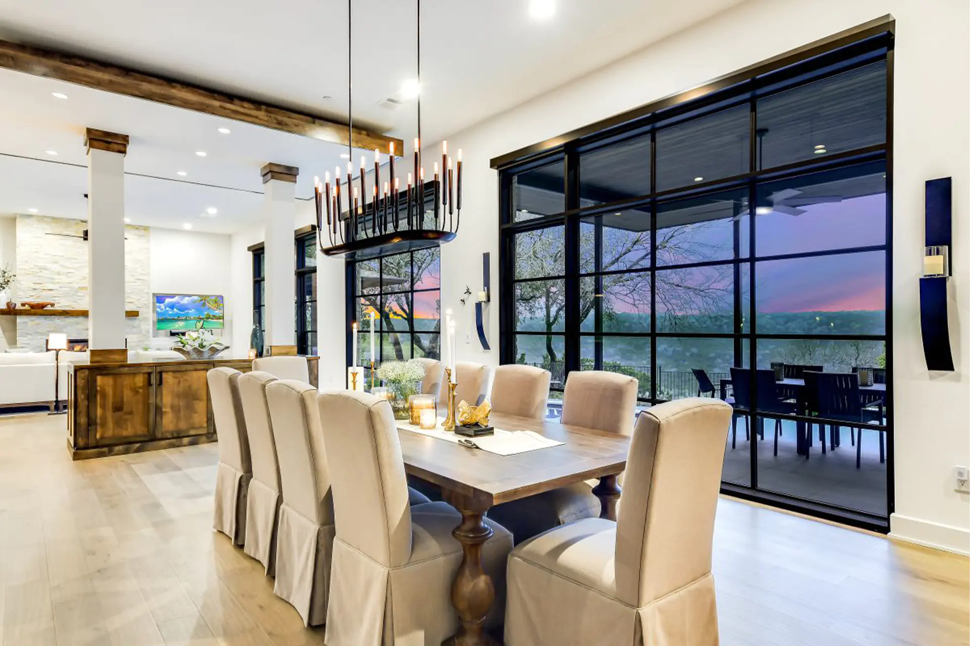 Colonial Iron Doors patio doors
