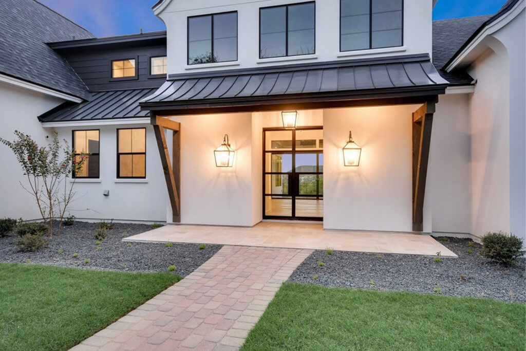 Colonial Iron Doors modern steel door