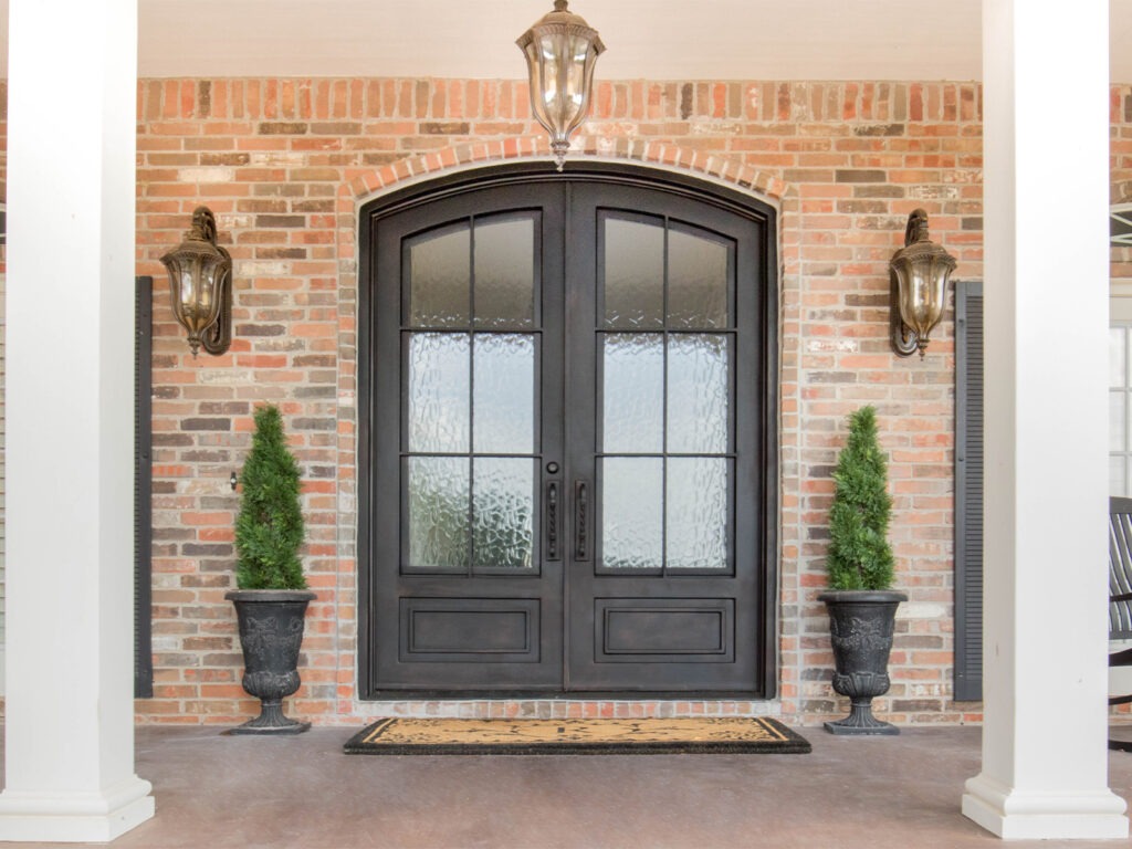 Colonial Iron Doors wrought iron entry door